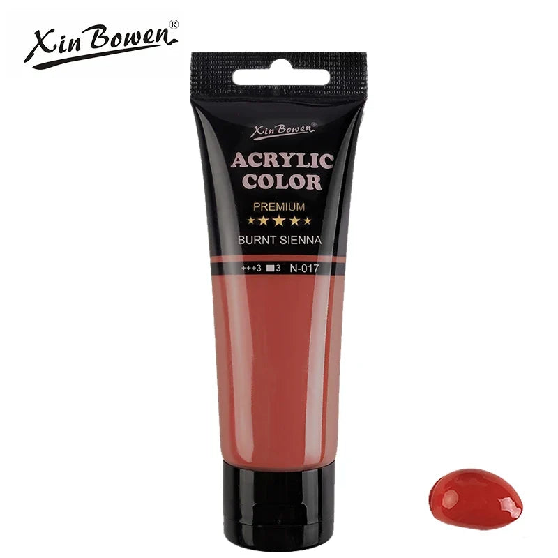 Tubes peinture acrylique 75ml