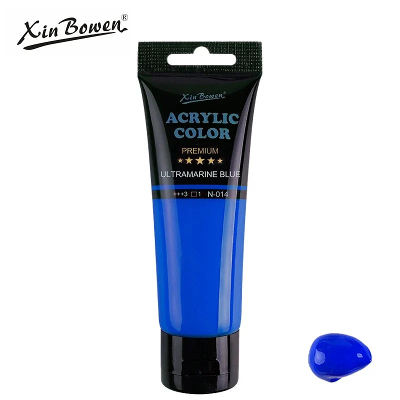 Tubes peinture acrylique 75ml
