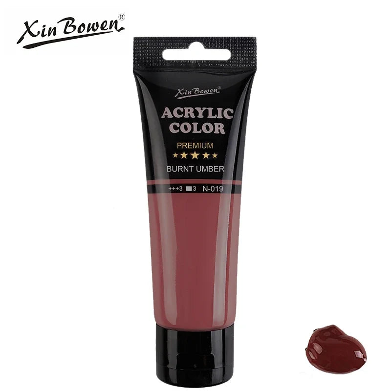 Tubes peinture acrylique 75ml