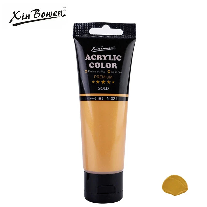 Tubes peinture acrylique 75ml