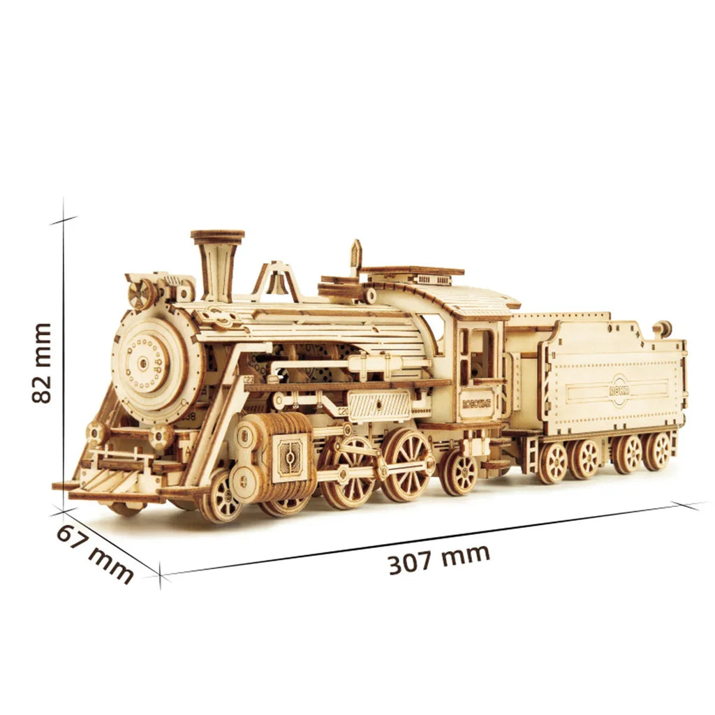 Maquette bois locomotive