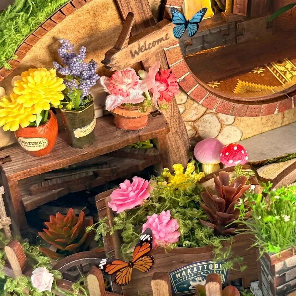 Maquette maison miniature