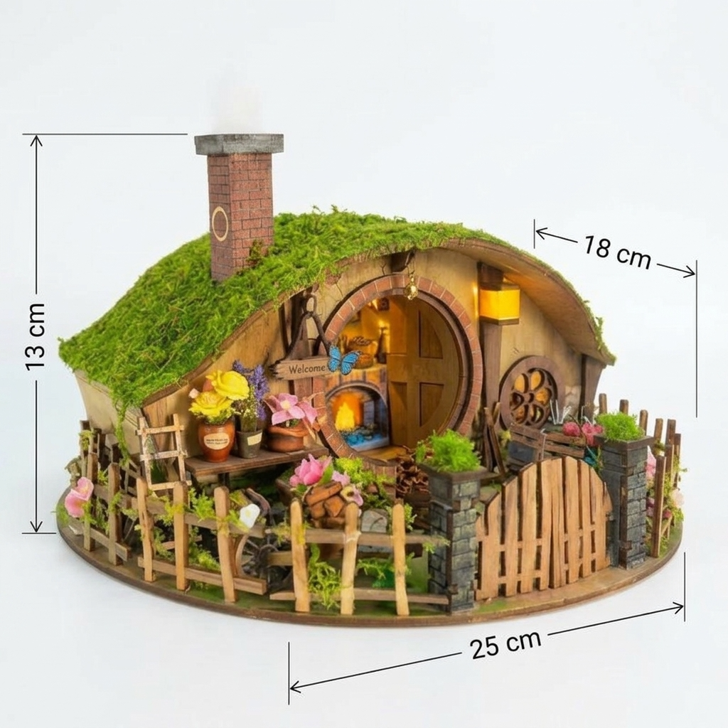 Maquette maison miniature