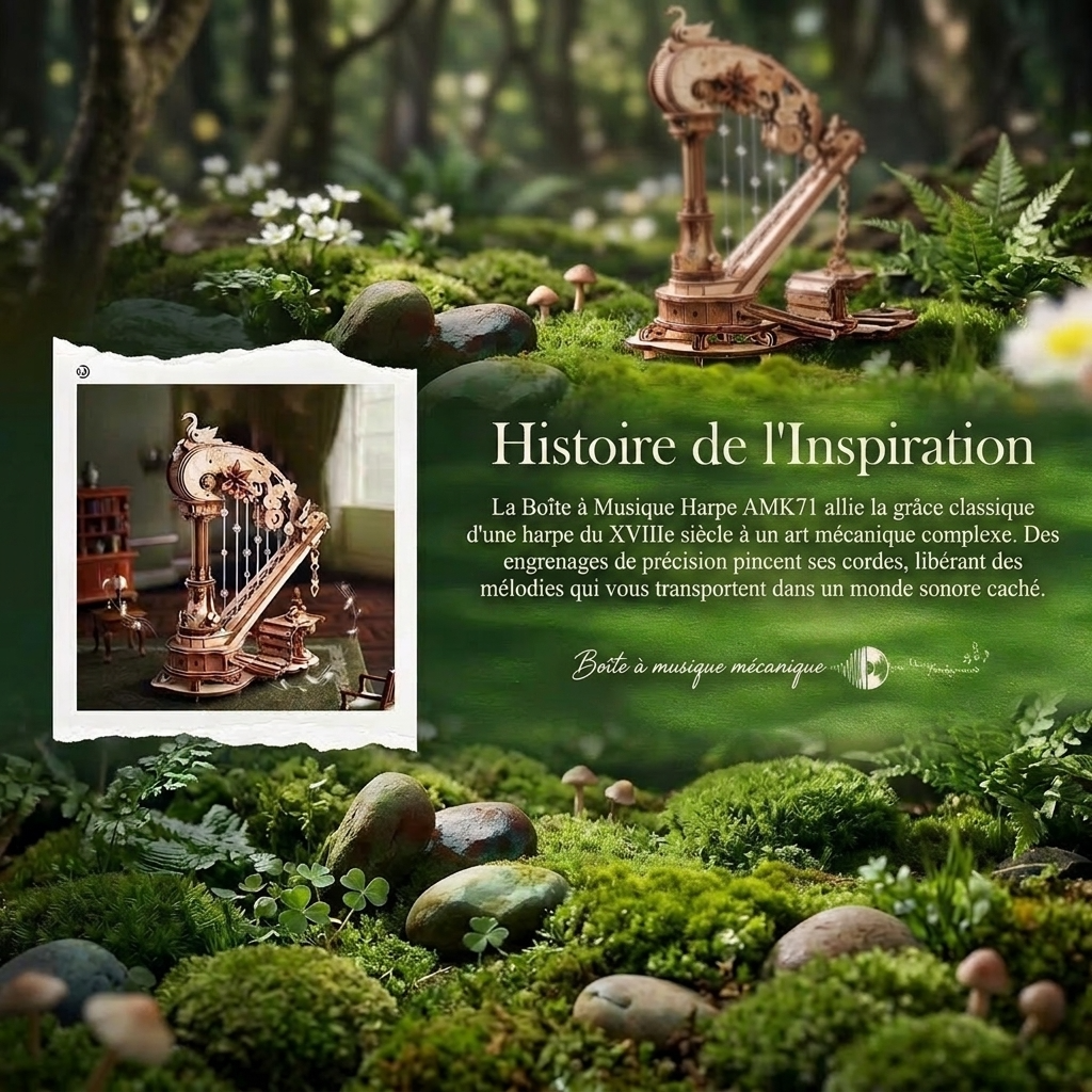 Maquette harpe