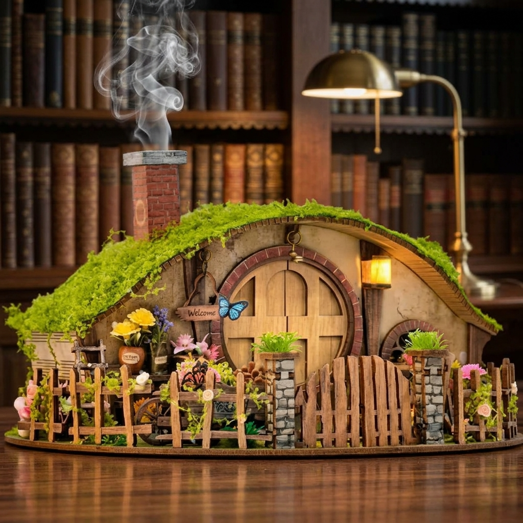 Maquette maison miniature