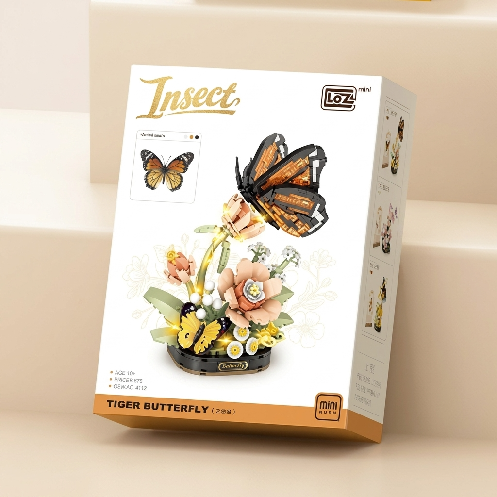 Maquette papillon