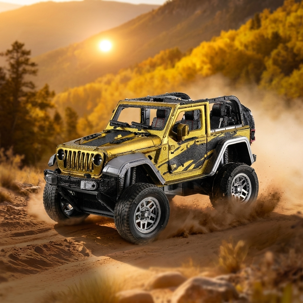 Maquette Jeep Wrangler