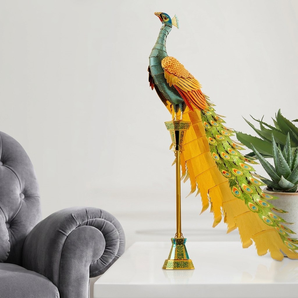 Maquette paon
