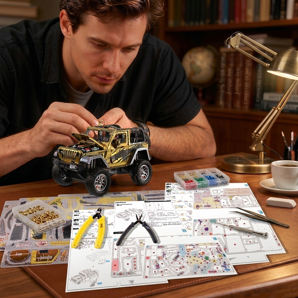 Maquette Jeep Wrangler