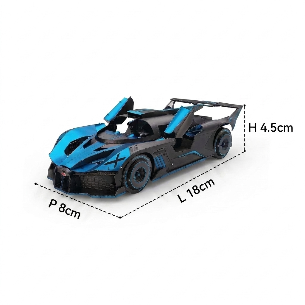 Maquette de voiture de sport
