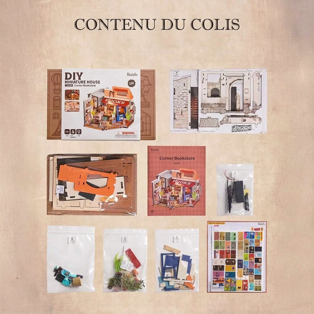 Maquette librairie