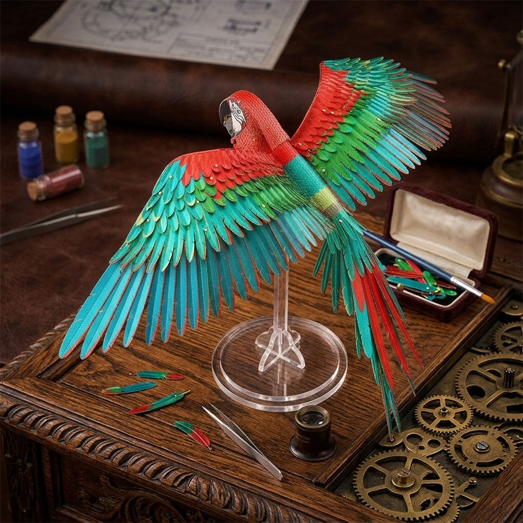 Maquette perroquet