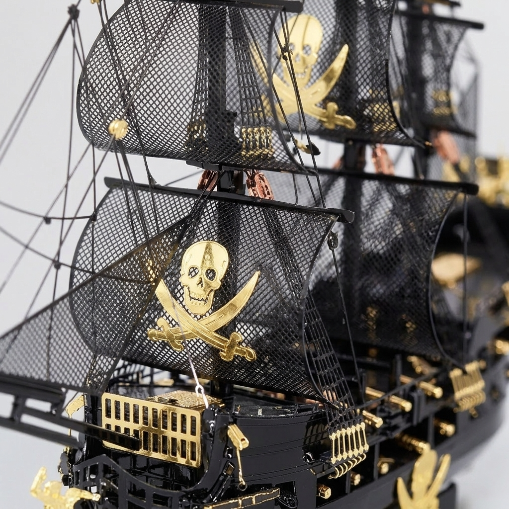 Maquette bateau pirate