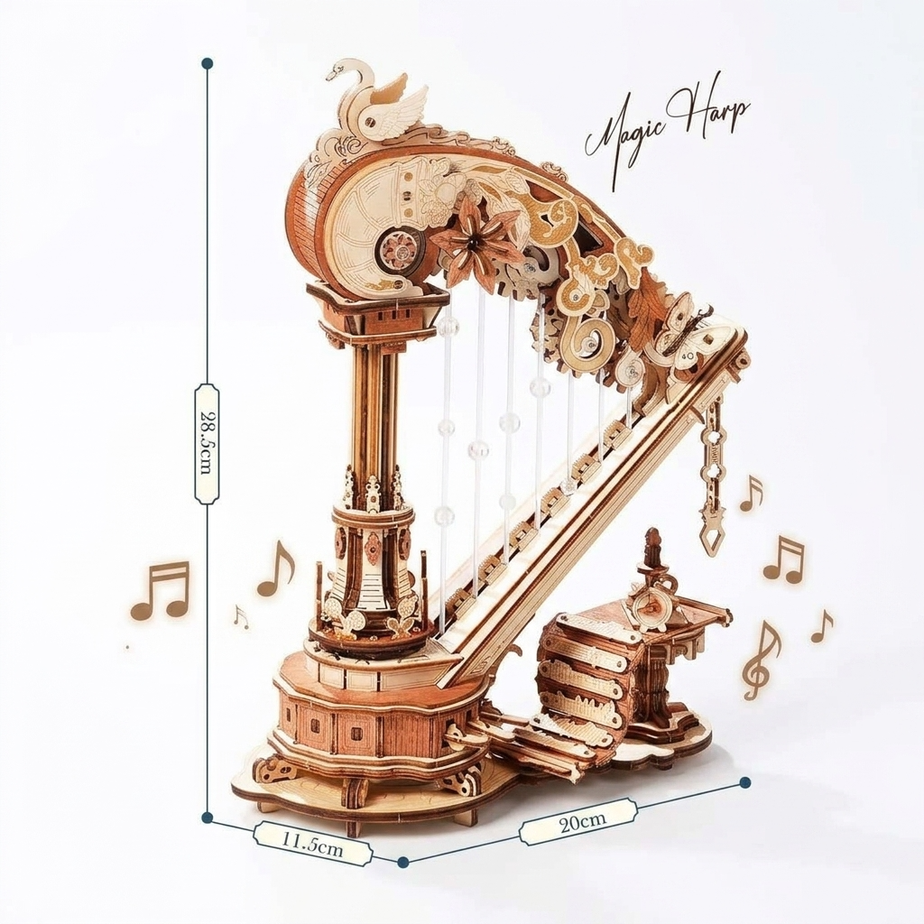 Maquette harpe