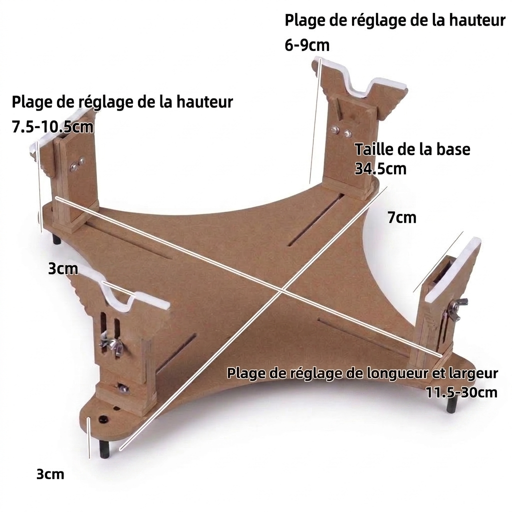 Support pour maquette avion