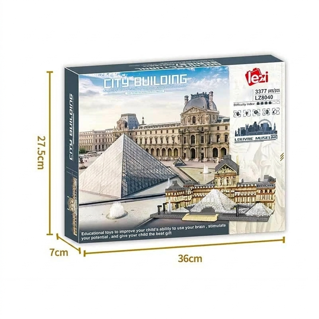 Maquette du Louvre