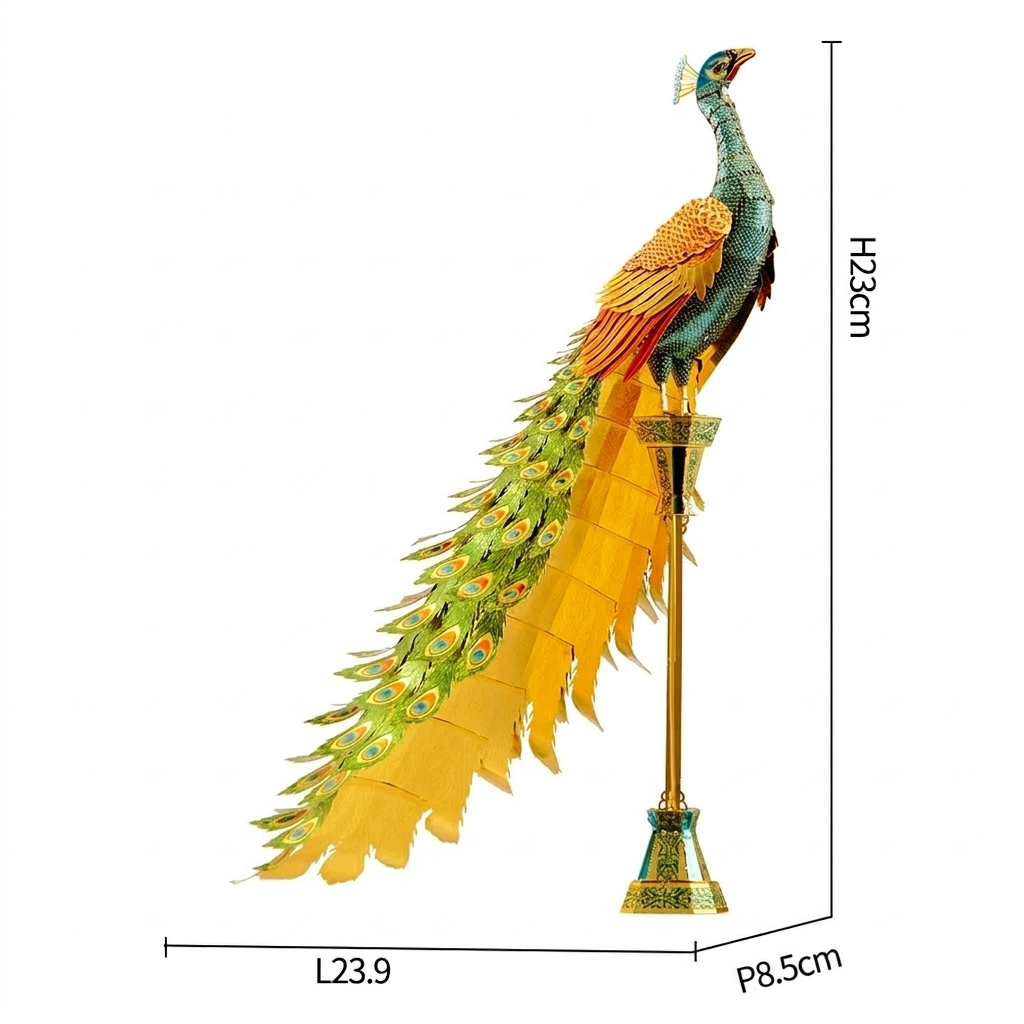 Maquette paon