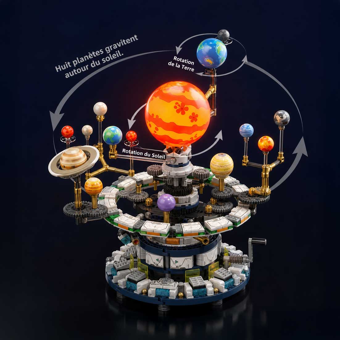 Maquette système solaire