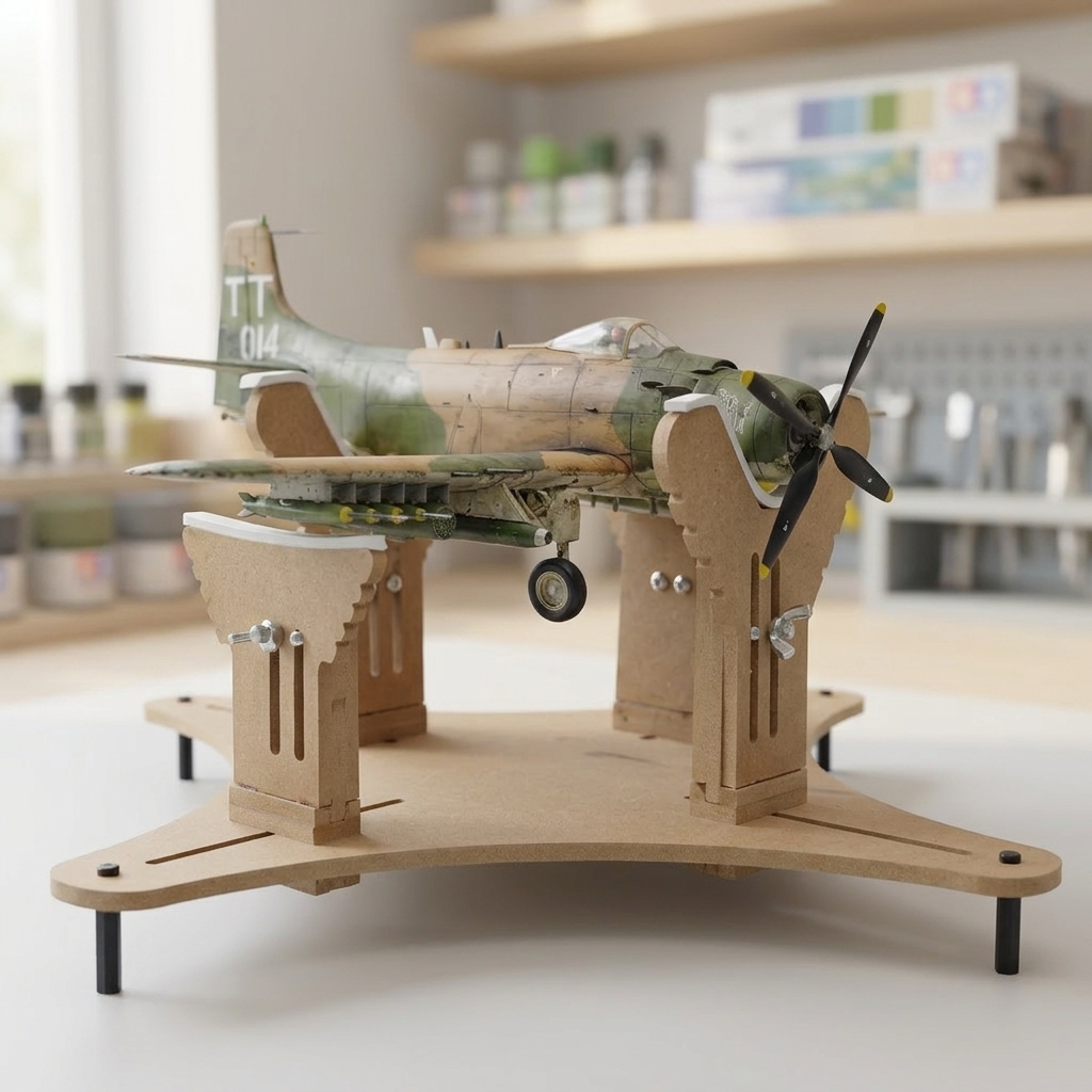 Support pour maquette avion